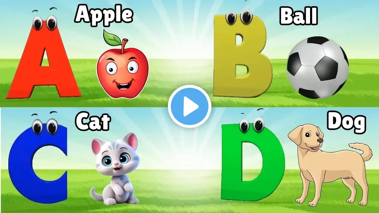 Alphabet Song For Preschoolers | Abc Song Learn The Alphabet | Phonics Song Nursery Rhymes