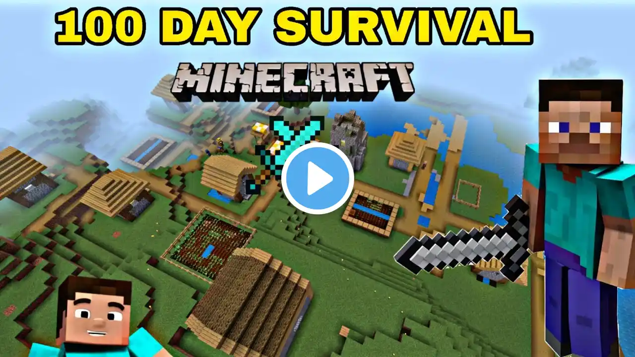 I Survived 100 Days in Clouds Only World Minecraft Hardcore😱ll SubhamKaGame ll #minecraft #trending