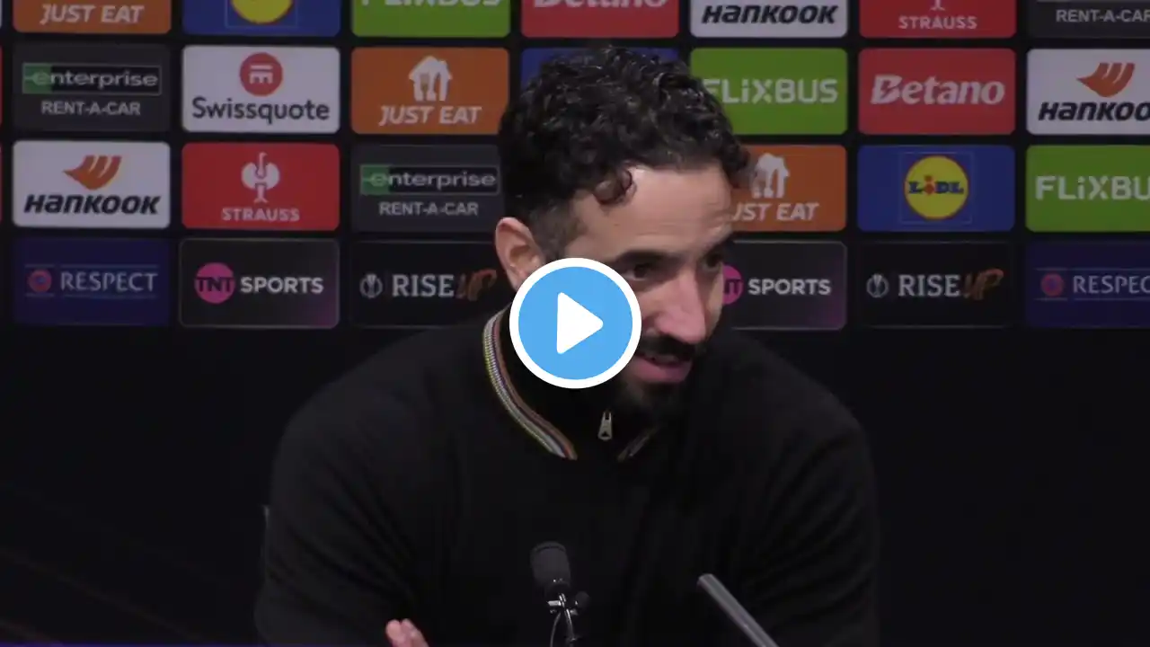 Ruben Amorim Post-Match Press Conference | Man United 2-1 Rangers