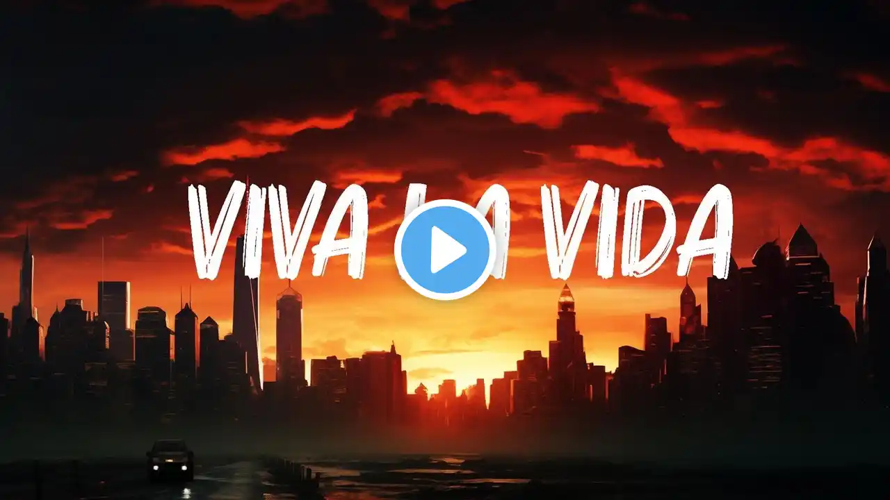 Coldplay - Viva La Vida (Lyrics) | Lady Gaga,Halsey,...