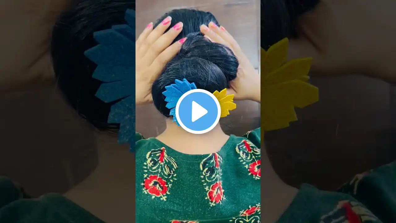 Foam sheet /glitter paper hair pain diy /2min diy /hand made hair accessories/diy@craftybabe