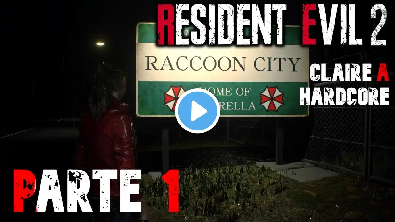 Resident Evil 2 Remake Gameplay - Claire A - Canon y Orden Cronológico - PARTE 1