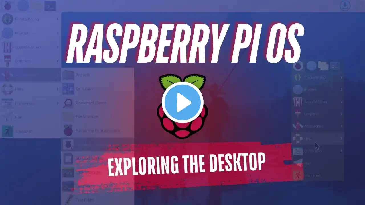 Raspberry Pi OS Desktop on Pi 5 Setup, Exploring The Desktop - Episode 6