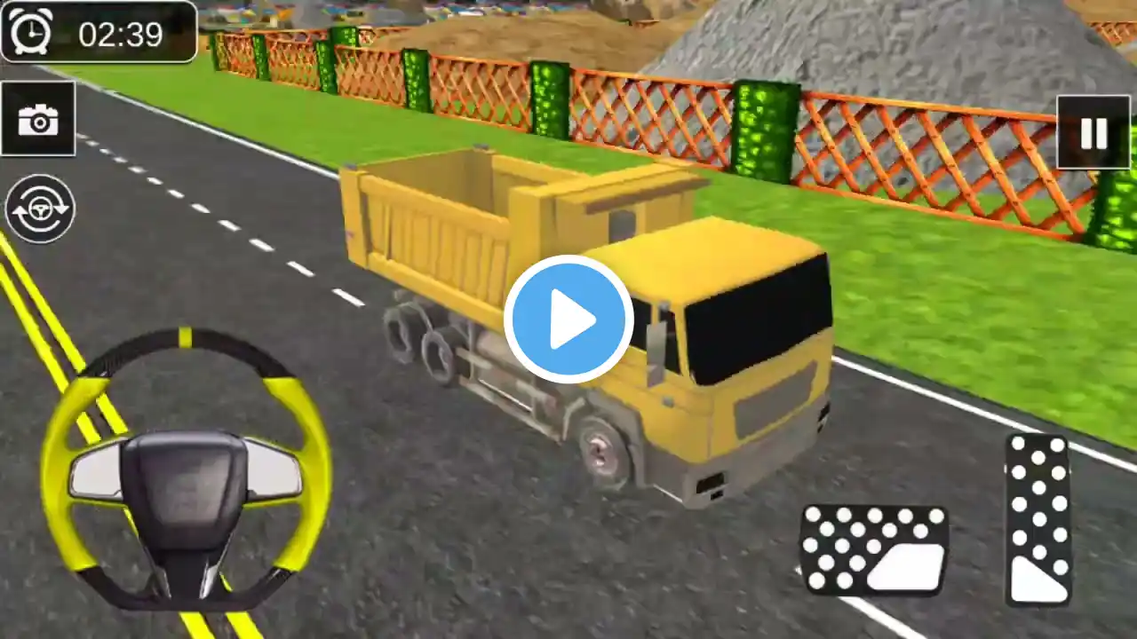 🏗️ JCB Excavator Highway Construction Simulator - 3D Android Gameplay