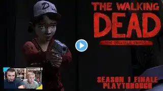 The Walking Dead Season 1 Episode 5 'No Time Left' Playthough | Stikker Gaming