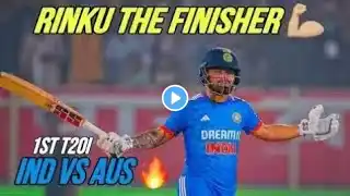 IND VS AUS 1st T20I Match highlights ｜ Rinku The Finishers Full highlights