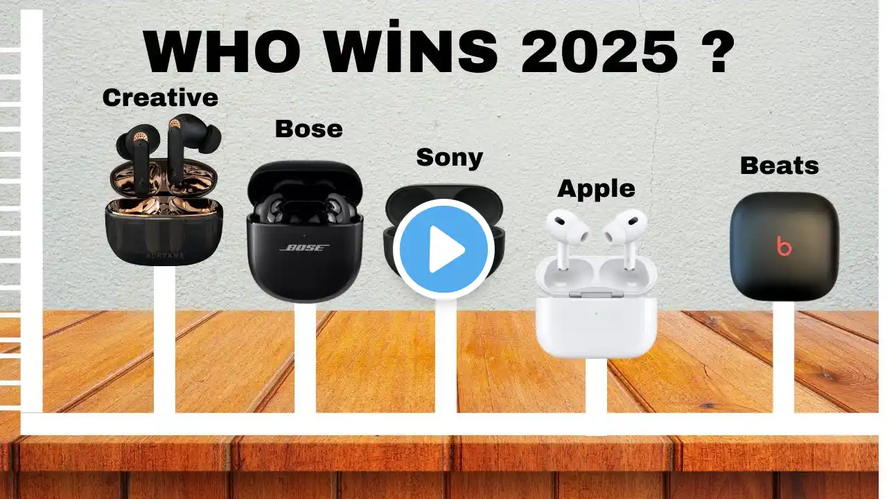 Top 5 Wireless Earbuds 2025 [Must See Before You Buy!]