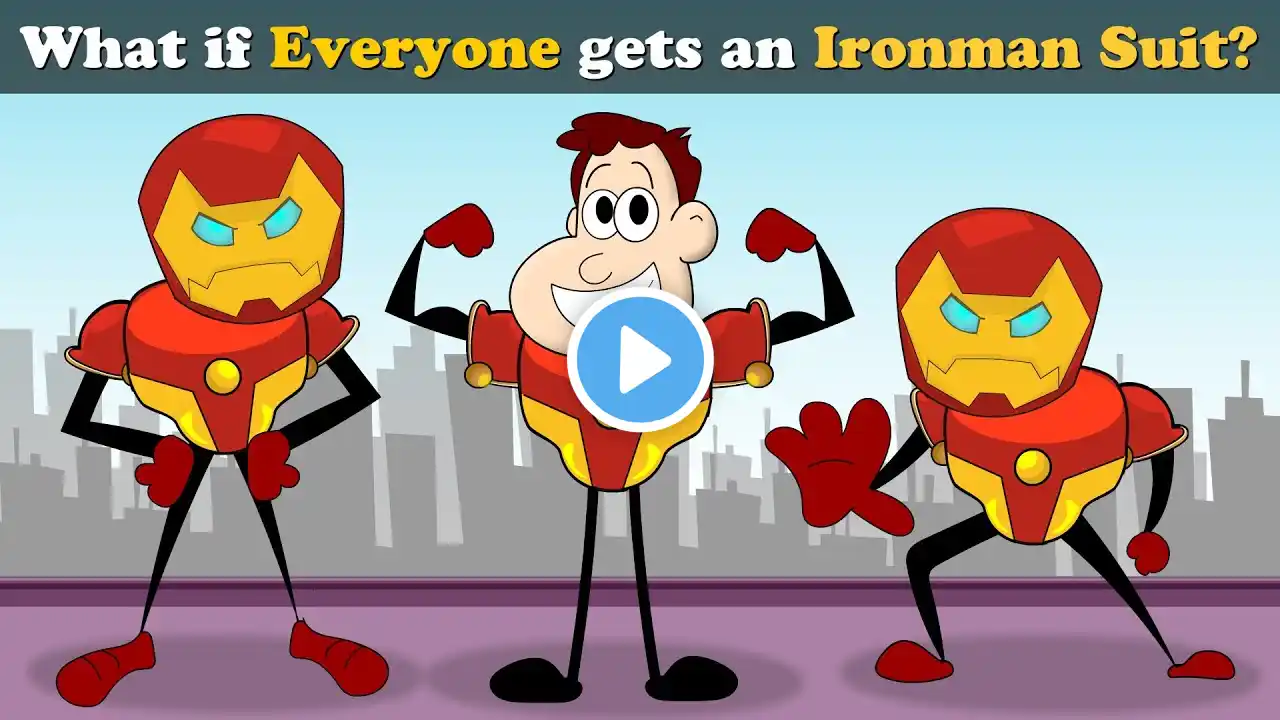 What if everyone gets an Ironman Suit? + more videos | #aumsum #kids #children #education #whatif