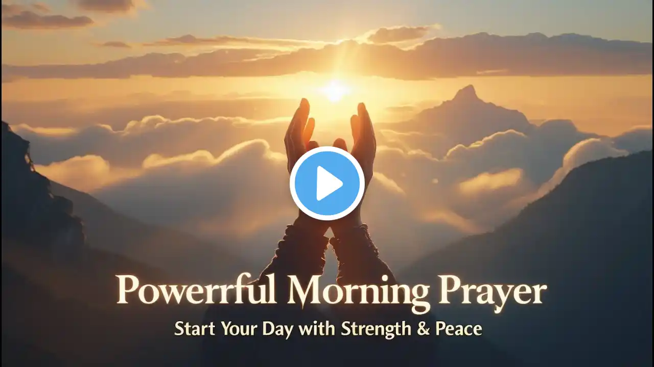 🔥 Powerful Morning Prayer 🙏 | Start Your Day with Peace, Strength & Blessings 🌅