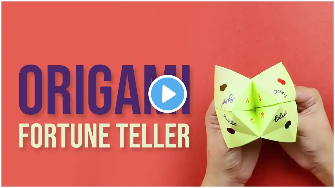 How to make Origami Fortune teller toy with paper | 92Crafts