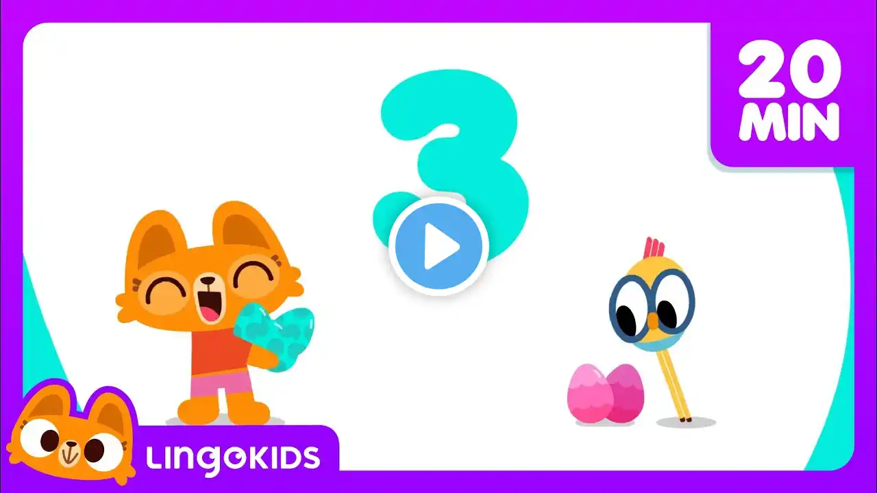 COUNTING SONG đ§Žđ + The Best Numbers Songs for Kids | Lingokids