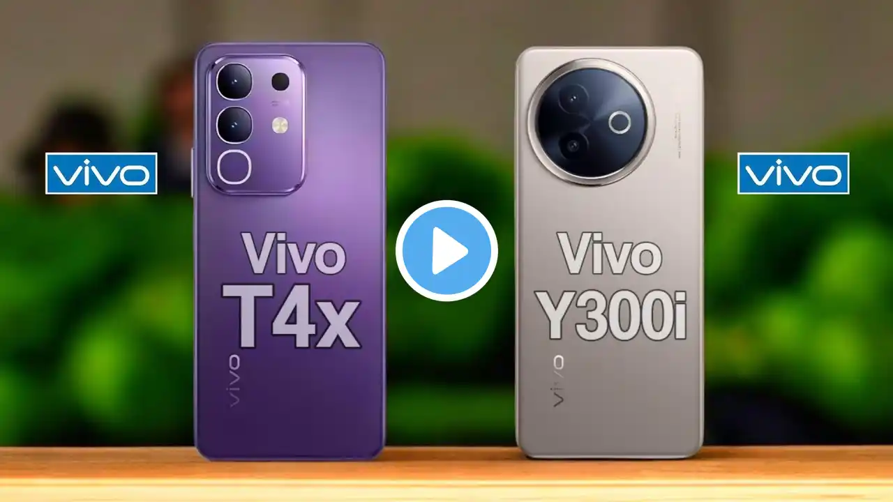 Vivo T4x 5G VS Vivo Y300i 5G ll Full comparison and review ⚡😱#vivo