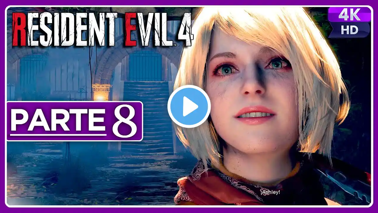 RESIDENT EVIL 4 REMAKE Gameplay Español Parte 8 XSX (4K HDR) | RE4 Remake Walkthrough Guia