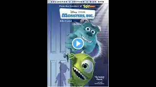 Opening/Closing to Monsters, Inc. 2002 DVD (Disc 1, Widescreen Selection, 60fps)