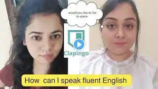 English speaking prectice with ‪@Clapingo‬ tutor English speech prectice #englishconversation #yt