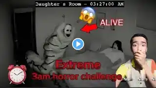 *Extreme * 😰Horror 3AM 😟challenge “Her Stuffed Animal Comes to life At Night..”|Rwp gaming YT vlog