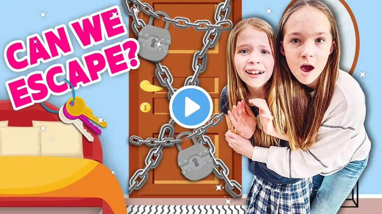 Secret Playroom ESCAPE ROOM Challenge !!!