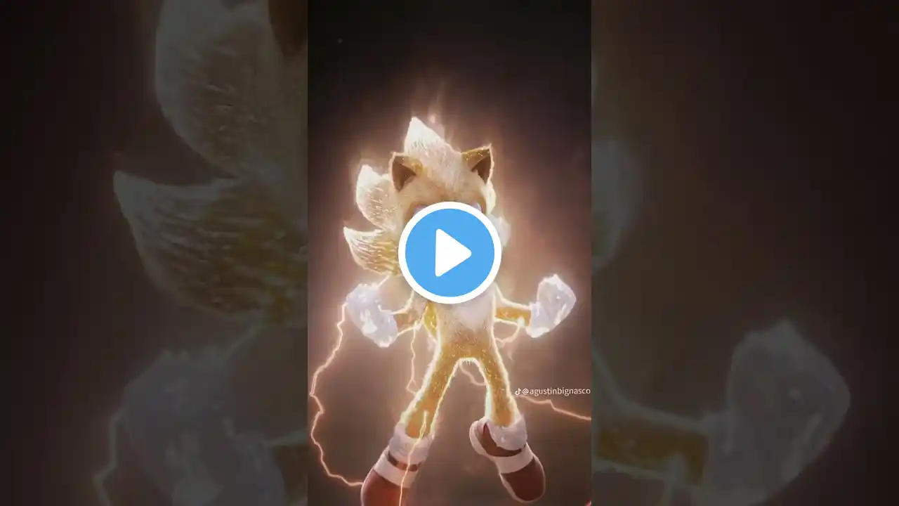 Super Sonic and Shadow | Sonic Movie 3 #shorts #shortsfeed #shortvideo