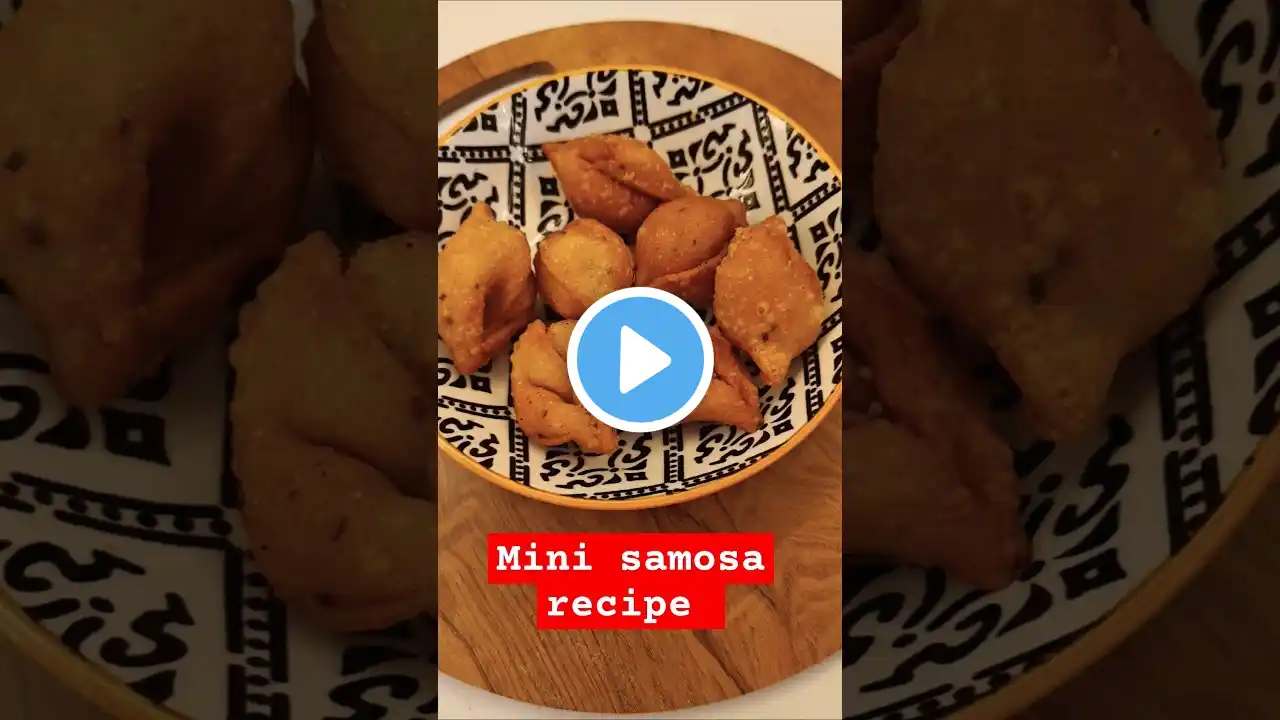 mini samosa recipe (Holi special snacks)#shorts #shortvideo