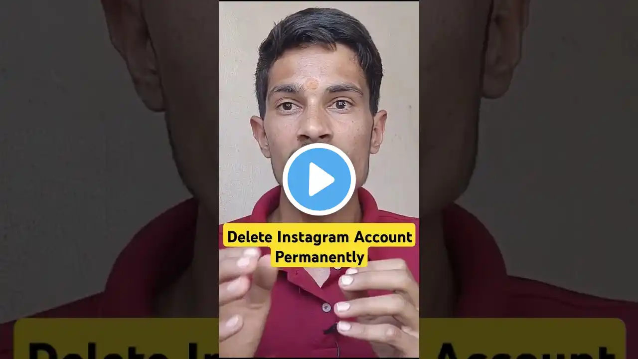 Instagram Account Delete Kaise Kare Permanently | How To Delete Instagram Account | Insta id delete