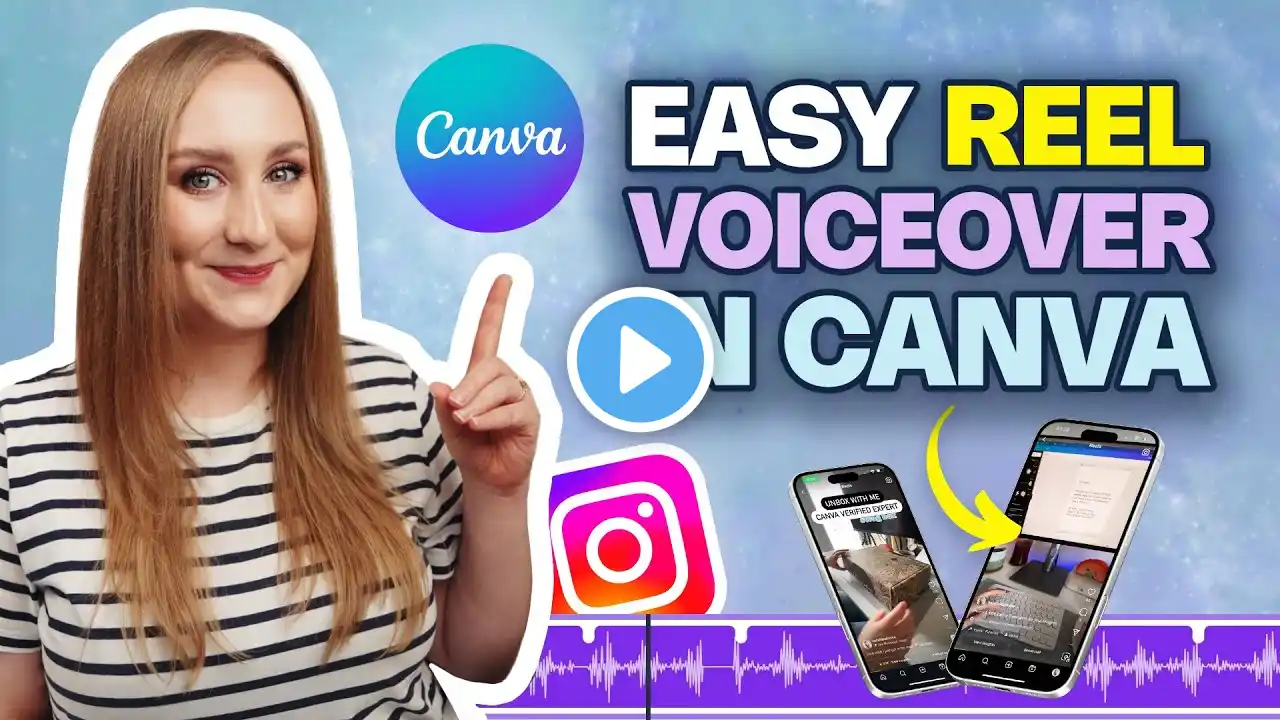 Create EASY Instagram Reels with Voiceovers in Canva (No Extra Apps!)