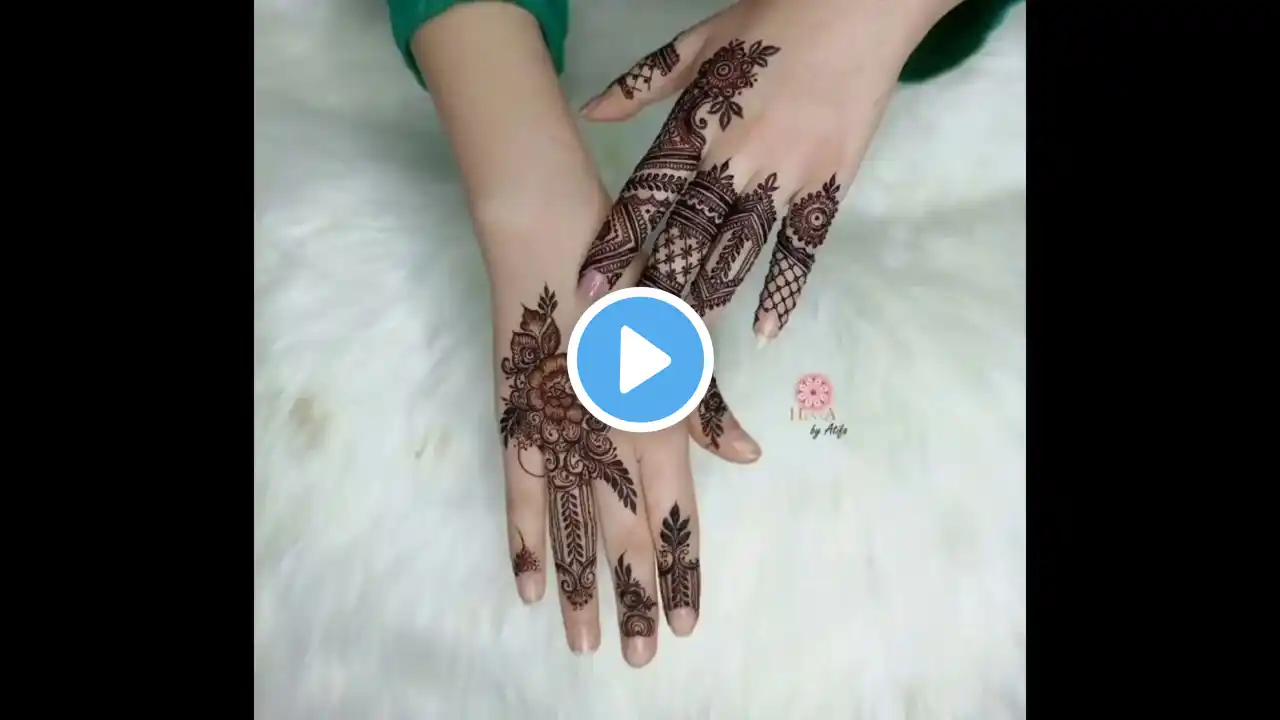 Mix stylish henna lasted  /wedding mehndi designs/Eid special/Simple henna