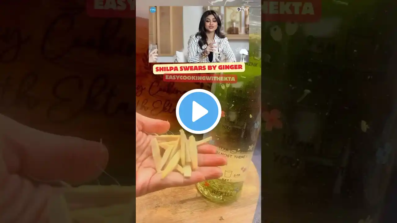 Shilpa shetty shares best Remedy for BLOATING,Weight Loss, Mouth Smell #shorts #fennel #ginger