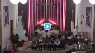 Willow Lake Evangelical Lutheran, December 24th, 2021   Children's Bible Hour Christmas Eve Service