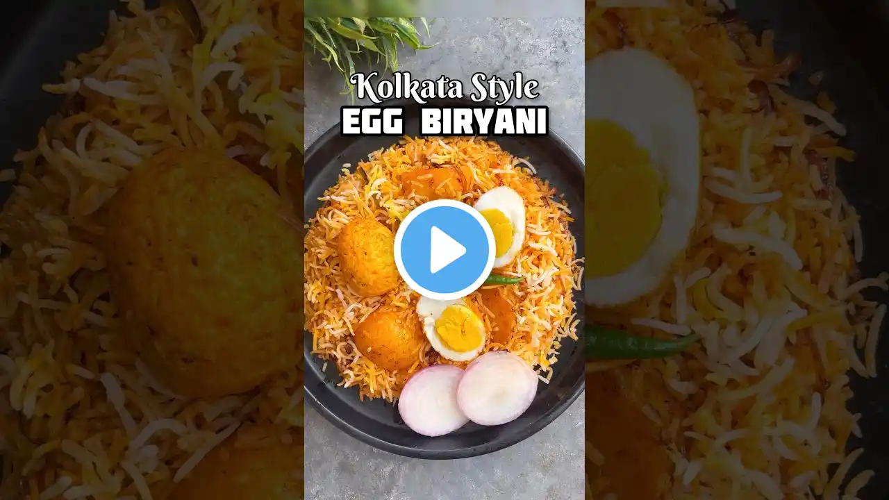 Kolkata Egg Biryani l Easy to cook recipe l Daawat Biryani Basmati #shorts #recipe #biryani #rice