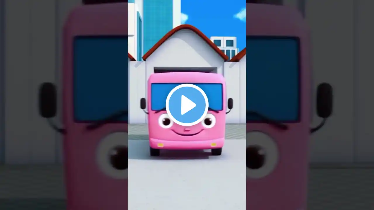 10 Little Buses 🚎 Fun Count Song #LBB #Buses #CountBus #shorts