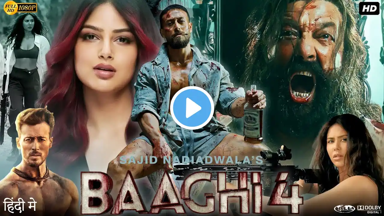 Baaghi 4 Full Movie | Tiger Shroff | Sunjay Dutt | Megha Akash | Jimmy Shergill | Review & Facts HD