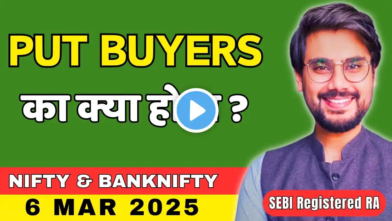 Nifty and BankNifty Prediction Thursday Expiry, 6 Mar 2025 |  Hero Zero Strategy | Rishi Money