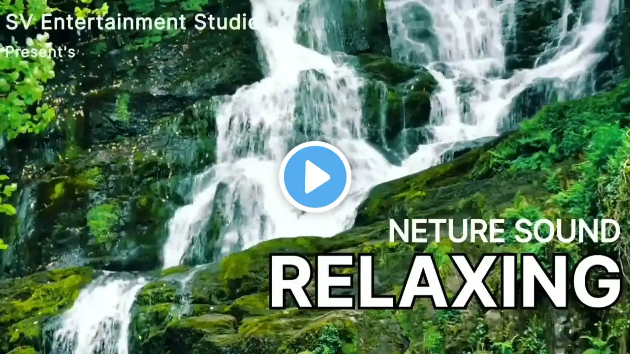 Relaxing Music with Nature Sounds Birds Singing Waterfall HD
