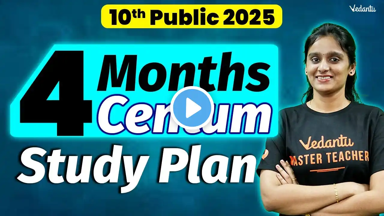 10th Public Exam 2025 | 4 Month Centum Plan | TN State Board | Asha Ma'am