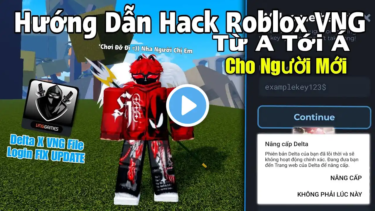 Cách Cài Hack ROBLOX VNG Blox Fruits UPDATE Trên Điện Thoại Delta X VNG fix UPDATE, Fluxus Quốc Tế