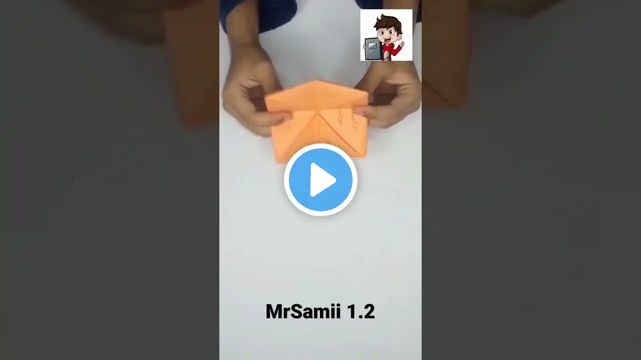 Easy Paper toy 🪀 (infinite folding Craft) Easy to make #viral #easycraft #youtubeshorts #ytshorts