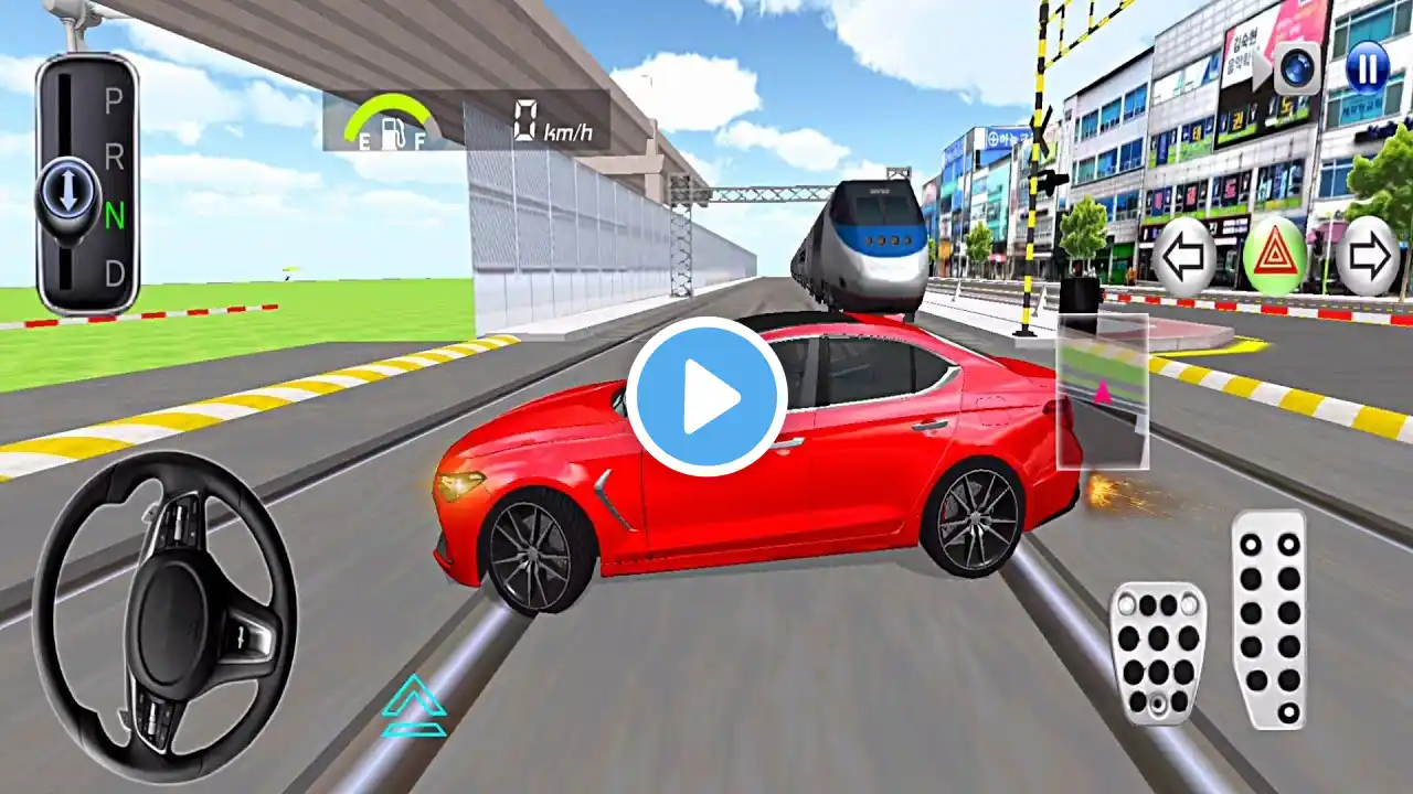 New Mercedes VS Bullet Train-3d Driving Class android game|| Car Game #gameplay #car