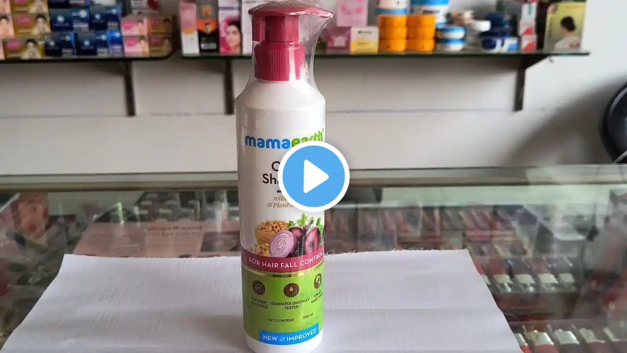 Mamaearth Onion shampoo uses benefits & side effects by Dr Shbbir