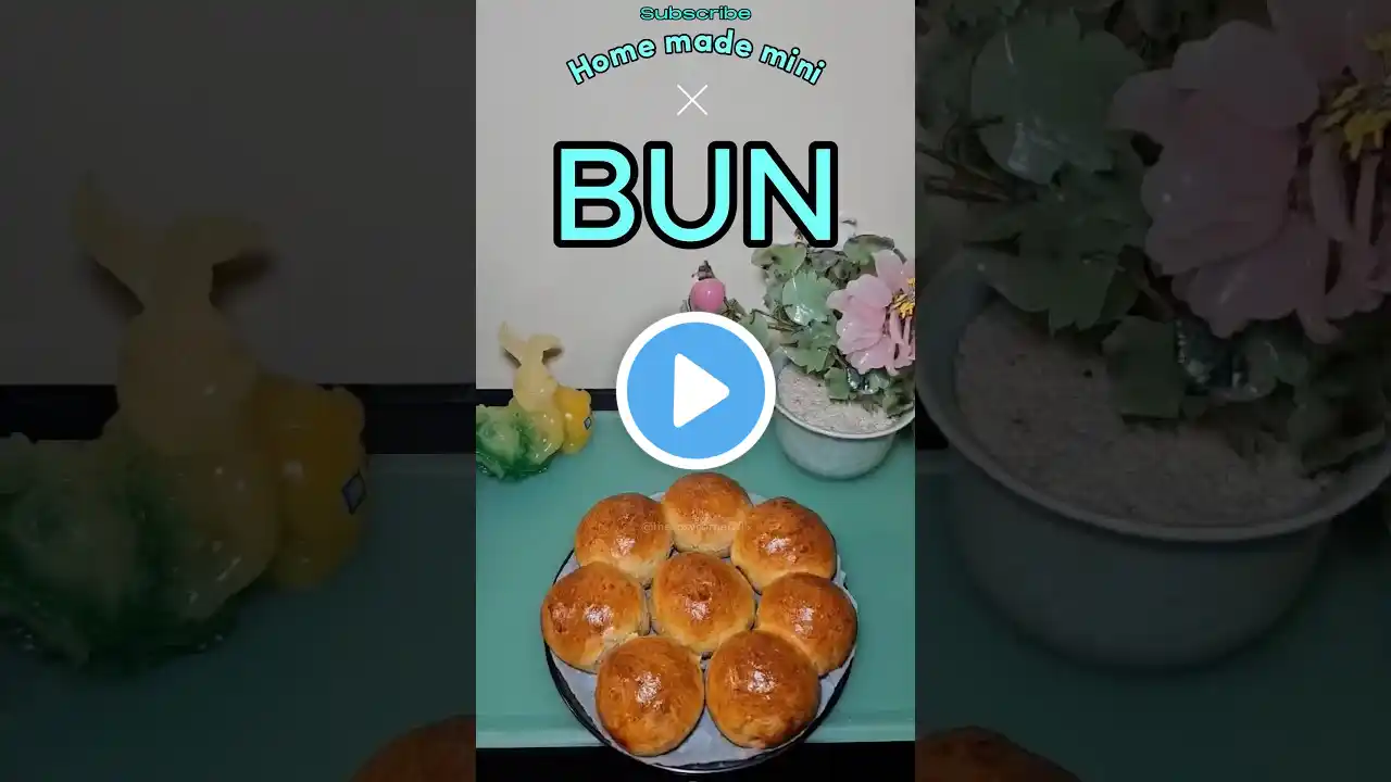 Homemade Bun Recipe | Bun recipe | Bread | #shortsfeed #shorts #short #ytshorts #shortsvideo #yt