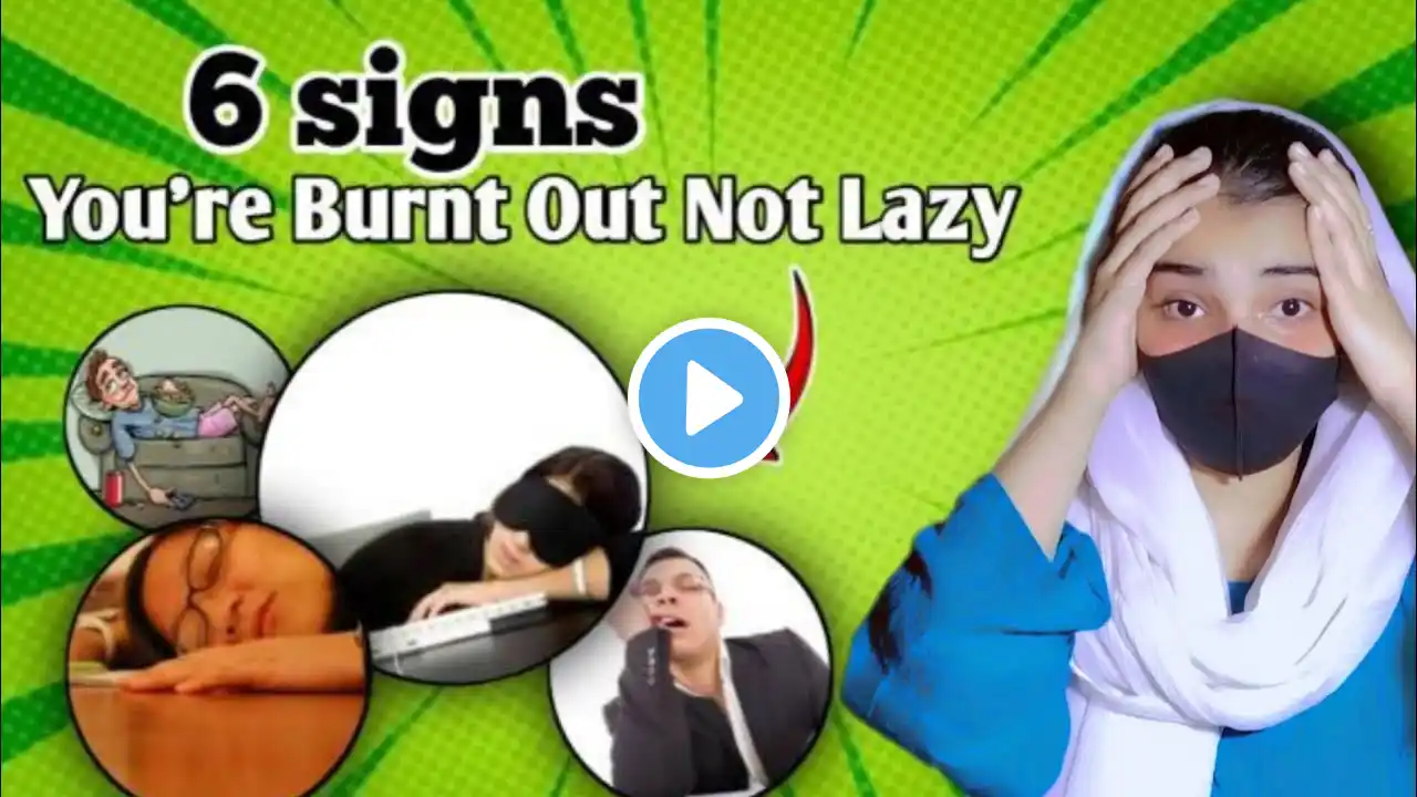 "Feeling 'Lazy'? These 6 Signs Show You’re Actually Burning Out 😓" #lazy #burnout