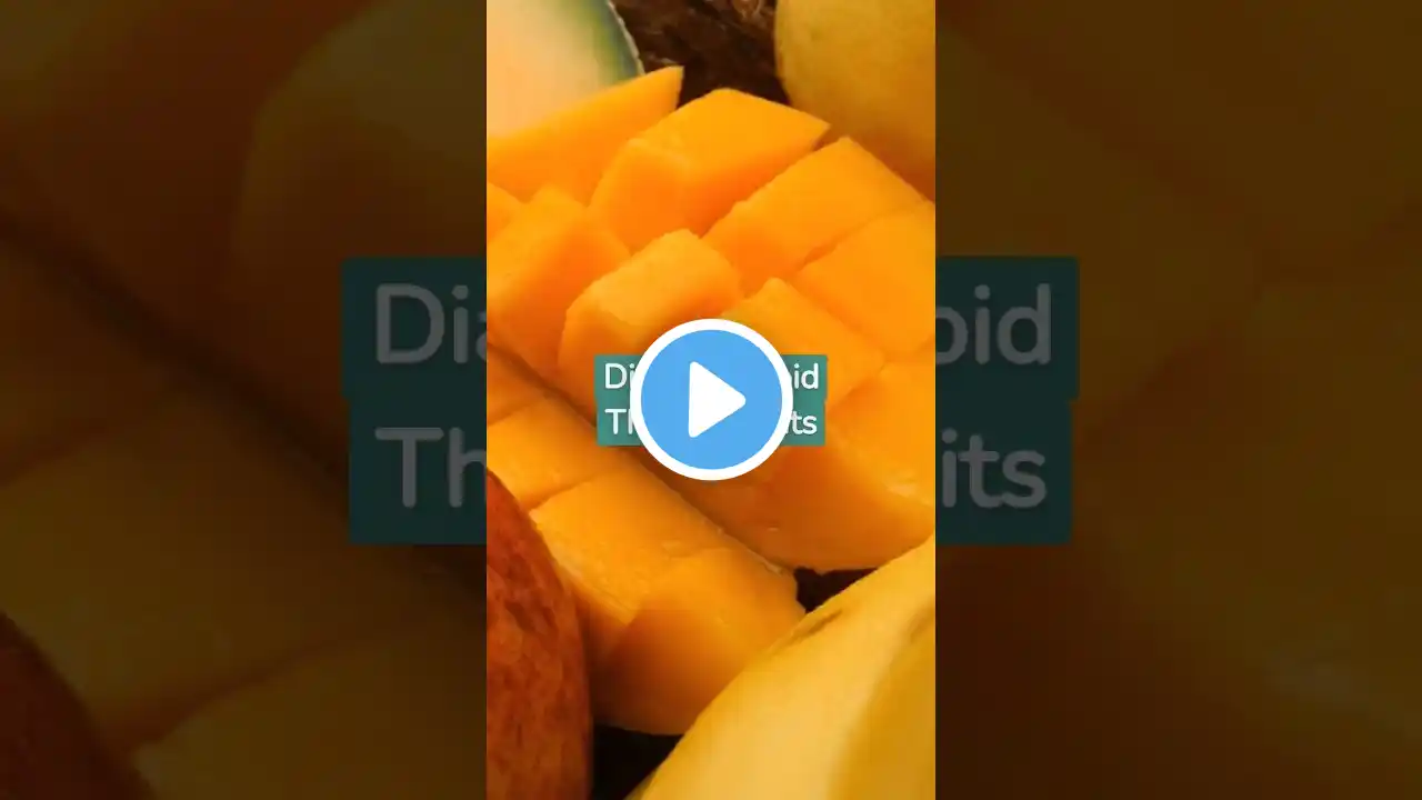 Diabetic Avoid These 5 Fruits #shorts #diabetes