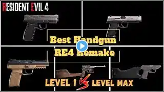 Blacktail vs red9 vs Matilda - Best Handgun in Resident Evil 4 Remake #re4remake