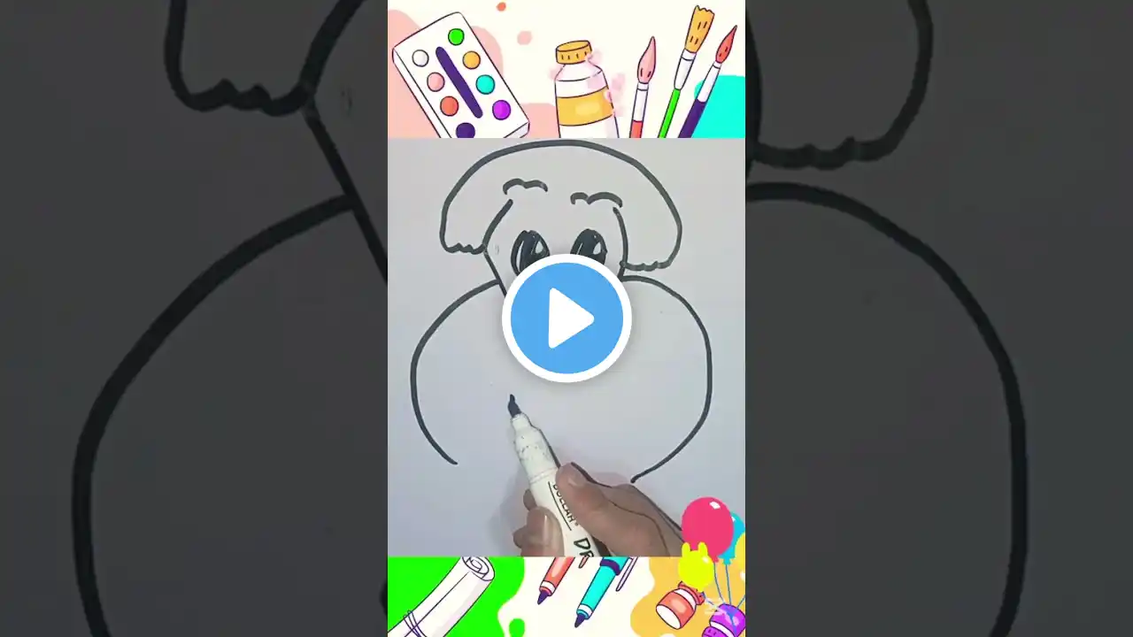 HOW TO DRAW EASY SHEEP ||HAPPY DRAWING FOR KIDS