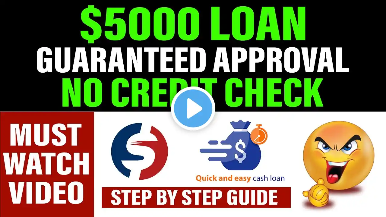 APPLY NOW! No Credit Check $5000 Personal Loan | Guaranteed Loan Approval | Credit Oaks