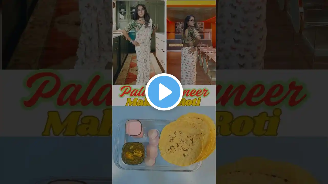 Palak Paneer Recipe #howtomakepalakpaneer #makkikiroti @poojakapoorcooking #cooking #food #shorts
