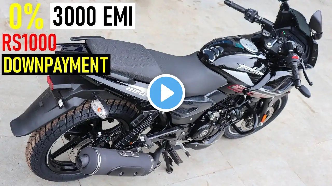 2024 Bajaj Pulsar 220f Version 2.0 Model BS7 Finance EMI Document 😱|Down Payment✔️|Easy Loan Details