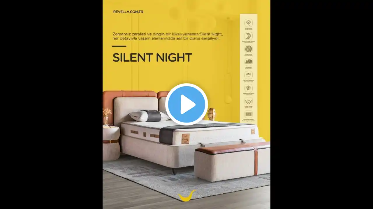 Silent Night: Huzurlu ve Kesintisiz Bir Uyku Deneyimi! ✨🛌