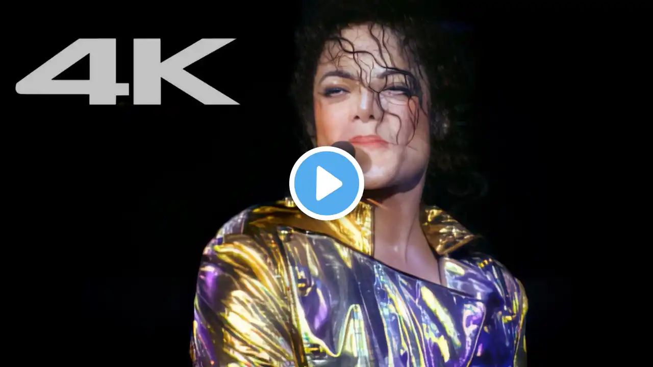 HWT| Michael Jackson's Iconic 'Stranger In Moscow' Live - Brunei '96 in Stunning 4K!" Upscale