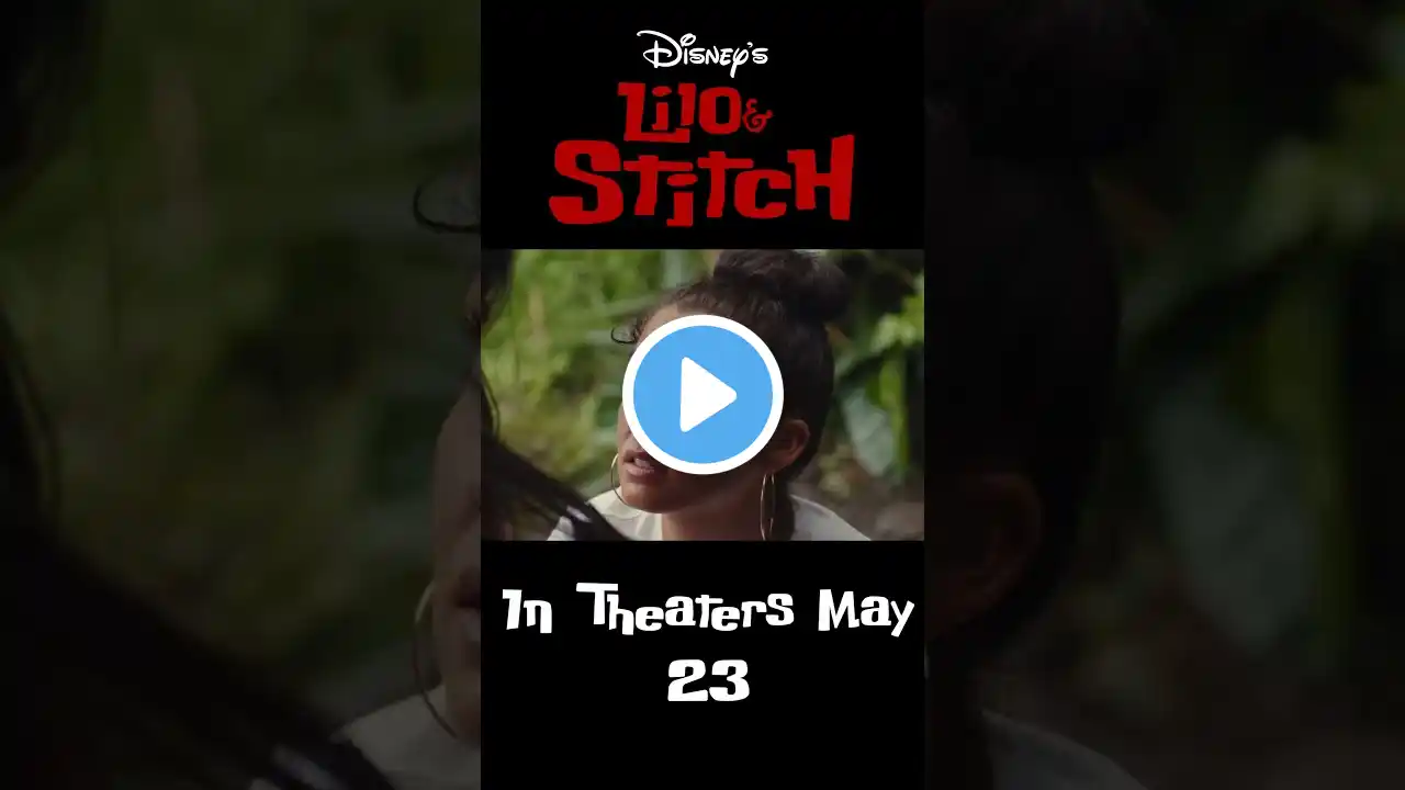 Ounnn Can`t Believe Lilo & Stitch In Theaters May 23 💙💙💙💙💙 #shorts #disney #stitch #liloandstitch