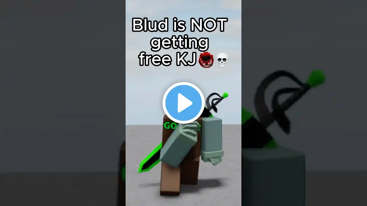 Bro thought he was getting Free KJ 💀💀 The Strongest Battlegrounds ROBLOX #shorts